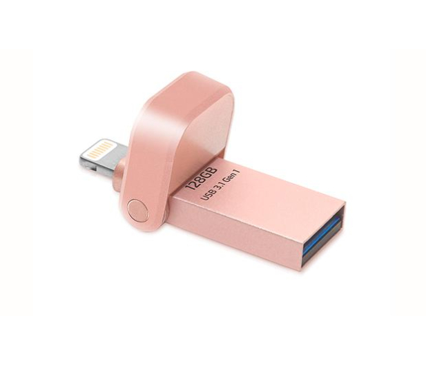 ADATA 128GB i-Memory AI920 rose gold (USB3.1+Lightning) - 339472 - zdjęcie 2
